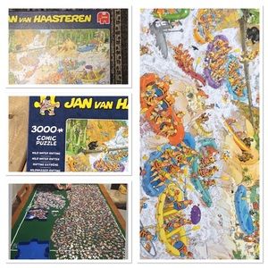 🎅🤶 🎄 JAN VAN HAASTEREN Wild Water Rafting 3000 Pcs